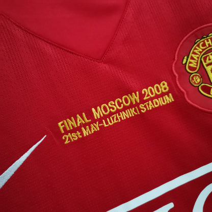 Manchester United Home Retro Long Sleeve Jersey 2008 – Ronaldo #7 – Fan Version