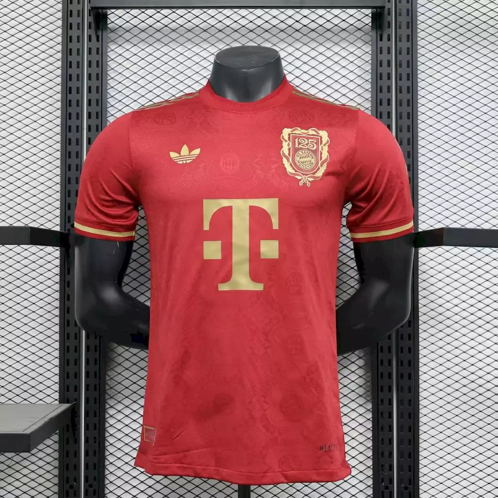 Bayern Munich 2025/26 125th Anniversary Player Version Soccer Jersey – Men