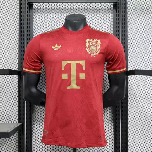 Bayern Munich 2025/26 125th Anniversary Player Version Soccer Jersey – Men