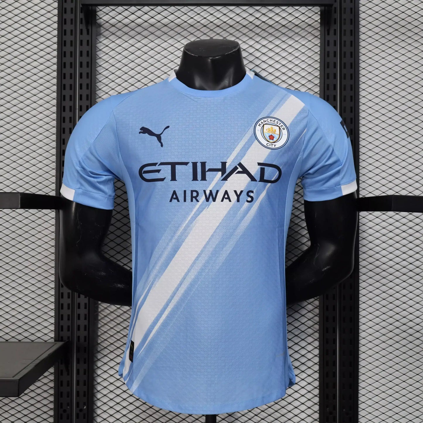 Manchester City 2025/26 Home Player Version Soccer Jersey – Men