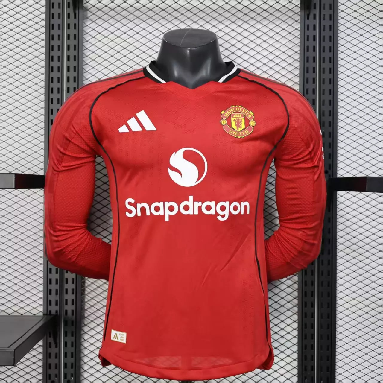 Manchester United 2025/26 – Home – Player – Long Sleeve