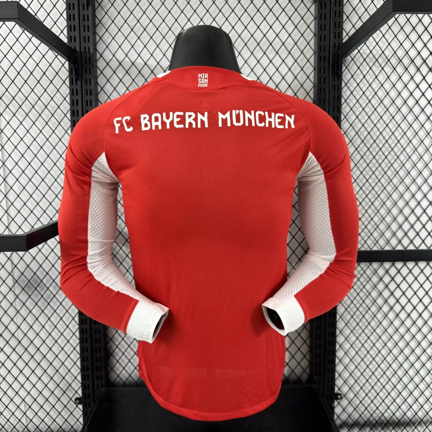 Bayern Munich 2025/26 Home Player Version Long Sleeve Soccer Jersey – Men