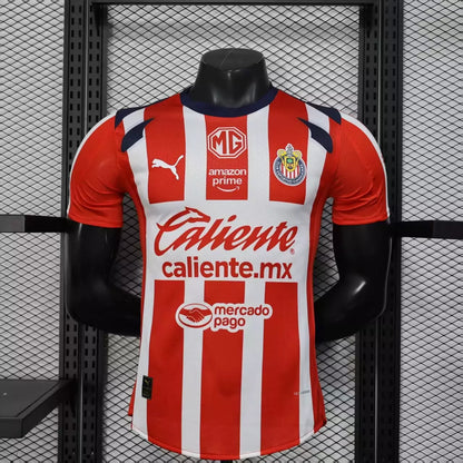 Chivas Guadalajara 2025/26 Home Player Version Jersey – Men’s Football Shirt