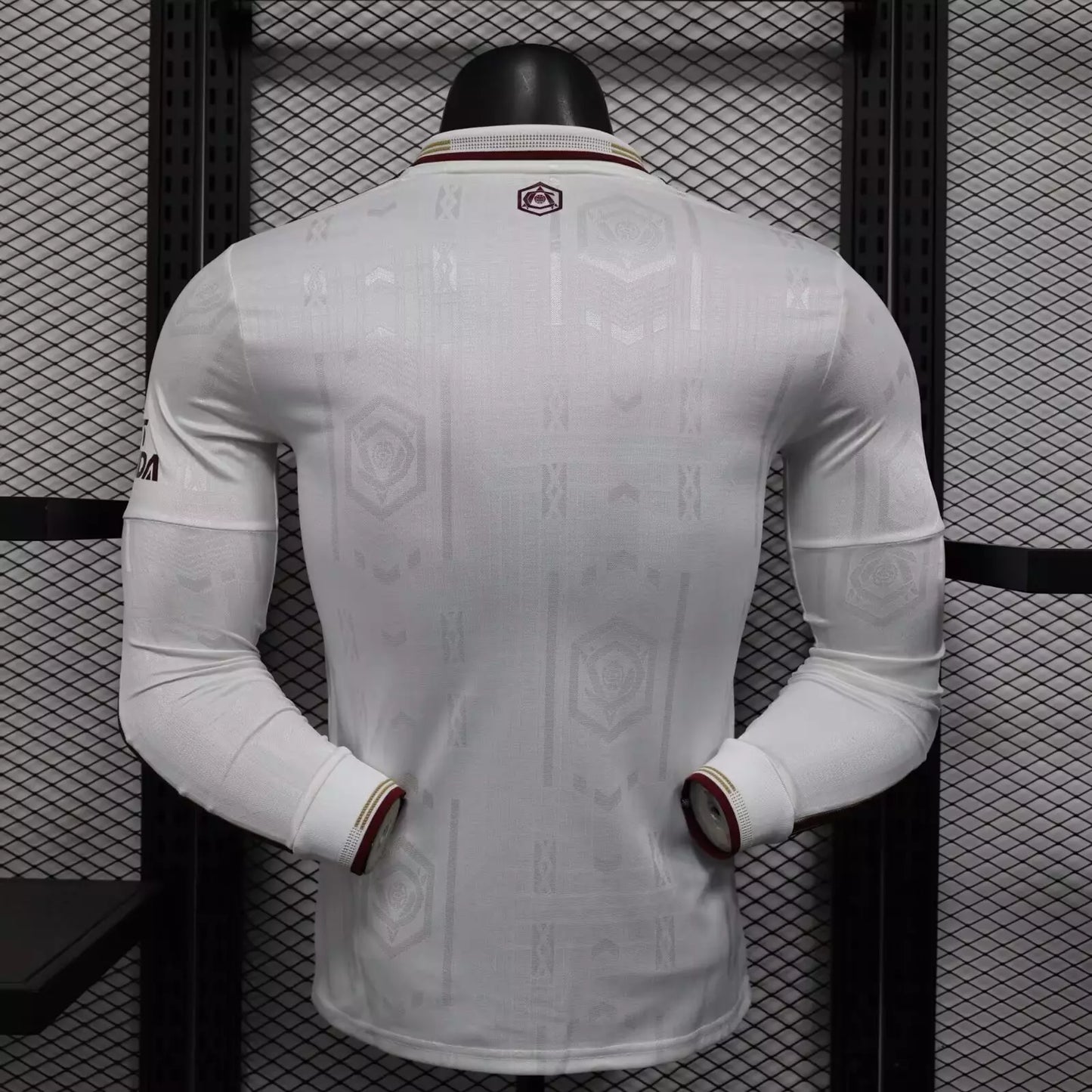 Arsenal 2025/26 Away Player Version Long Sleeve Soccer Jersey – Men