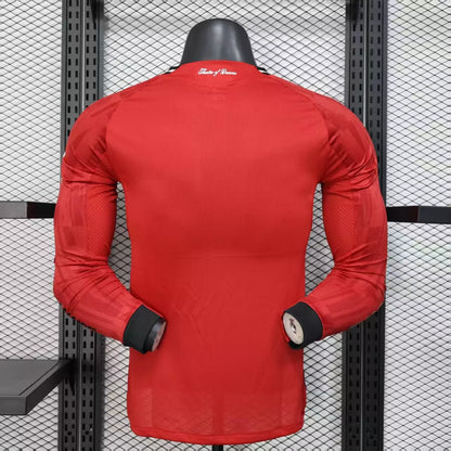 Manchester United 2025/26 – Home – Player – Long Sleeve