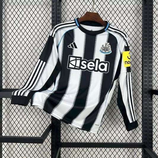 Newcastle 2025/26 – Home – Fan – Men's – Long Sleeve